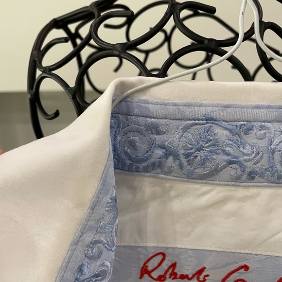 Robert Graham Men’s White Long Sleeved Shirt - Picture 8 of 8